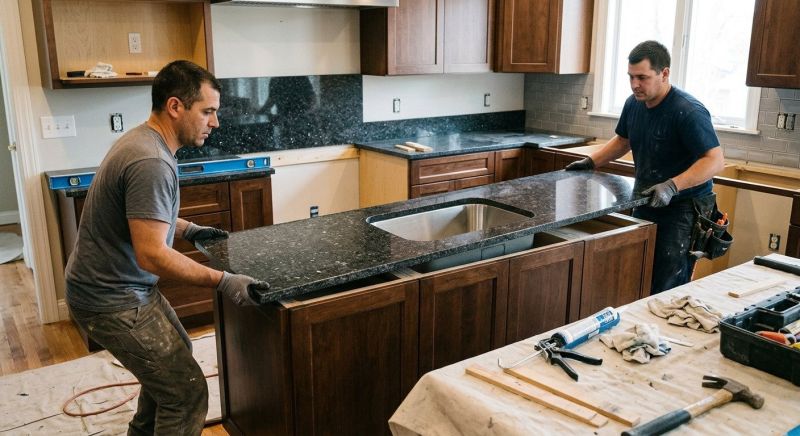 Granite Countertop Installation in Sonoma County, CA