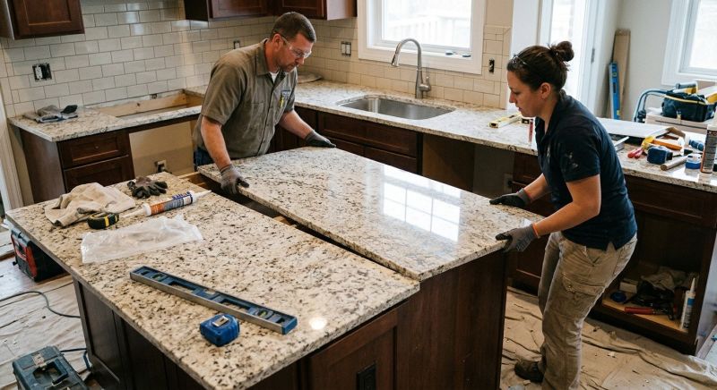 Granite Installation in Santa Rosa, CA