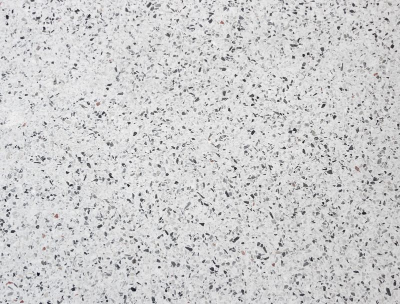 Terrazzo Floor with Decorative Chips